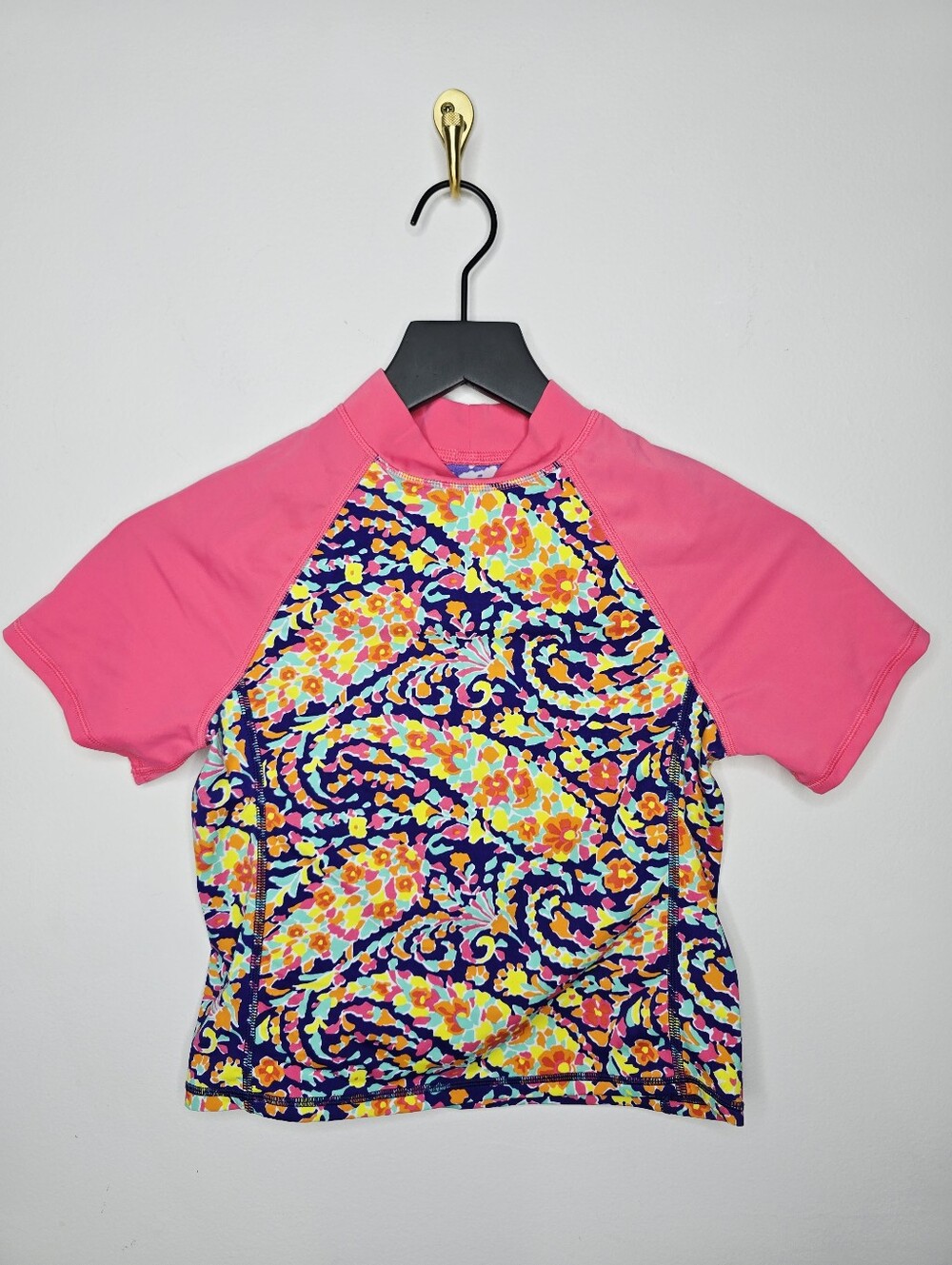 Lands End Kids Rash Guard Size 12